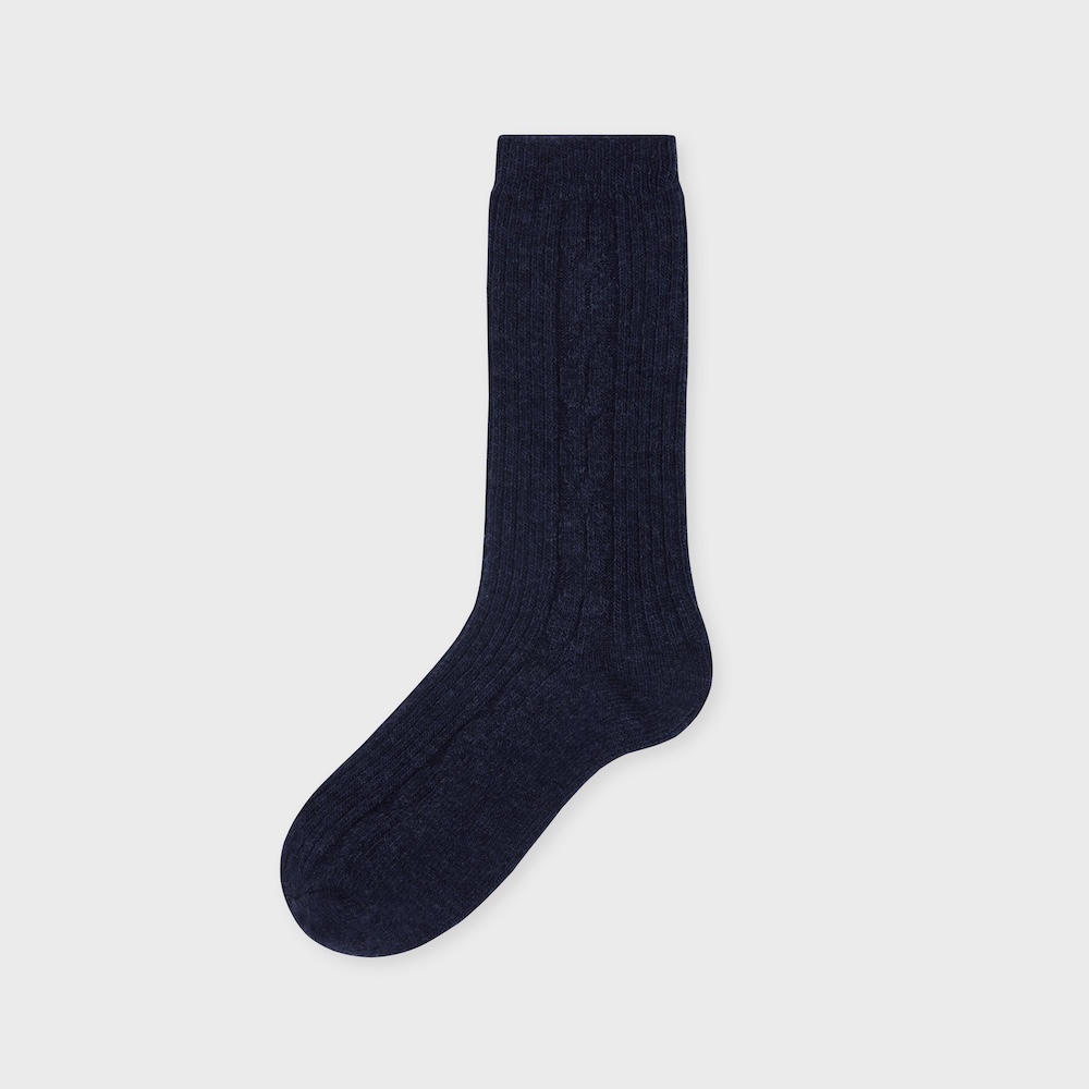 cable wool navy