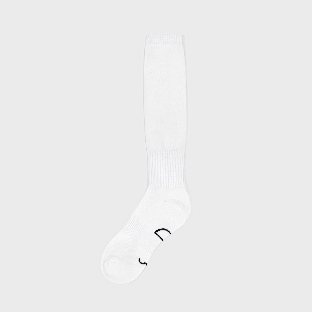 HIMAA knee high sole face smile white