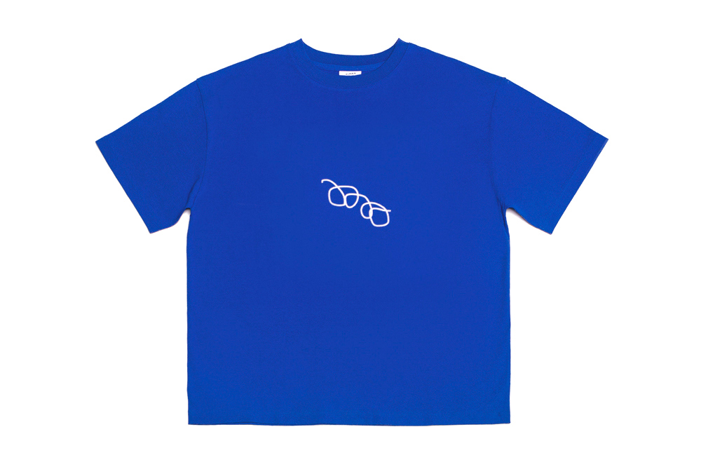 반팔 티셔츠 블루 색상 이미지-S1L30